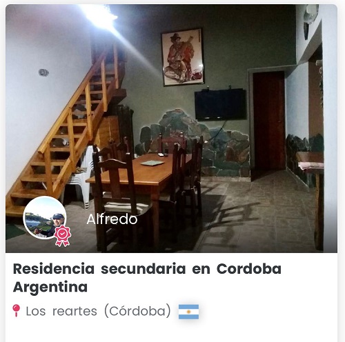 Intercambio Alfredo Cordoba Argentina